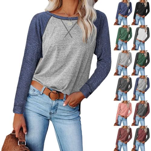 INITIALDREAM Women's Long T-shirts