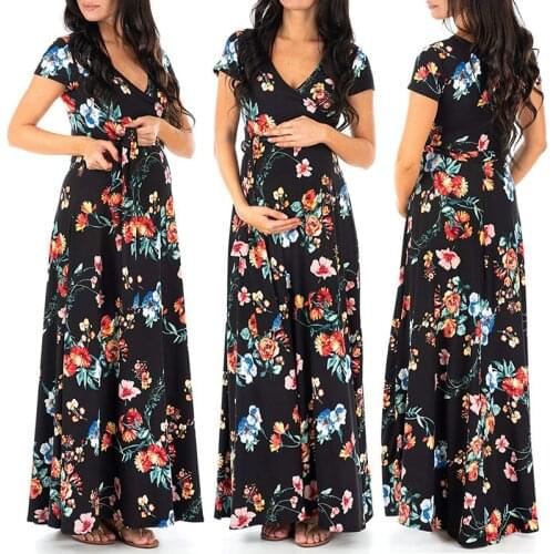 LONUXN Maternity Short Dresses