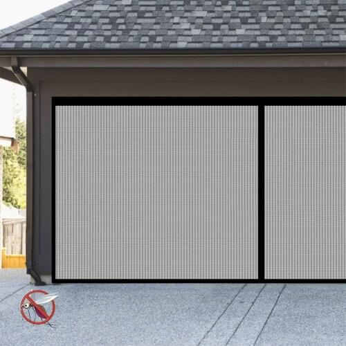 Large Size Magnetic Garage Door Curtain Custom Size Mosquito Net Anti Fly Insect Screen Used in Pavilions Balconies Outdoor Tent