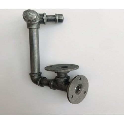 Holder Industrial Style Metal Wine Bottle Holder Rack Home Improvement