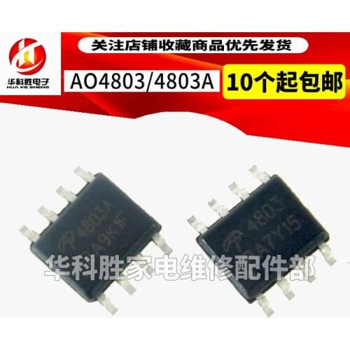 Original 10pcs/ AO4803 AO4803A SOP-8