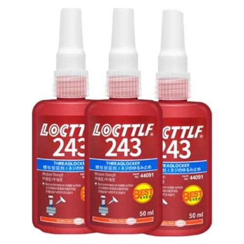 243 Screw Glue Medium-strength removable metal thread locking and sealing anaerobic glue 243 Glue