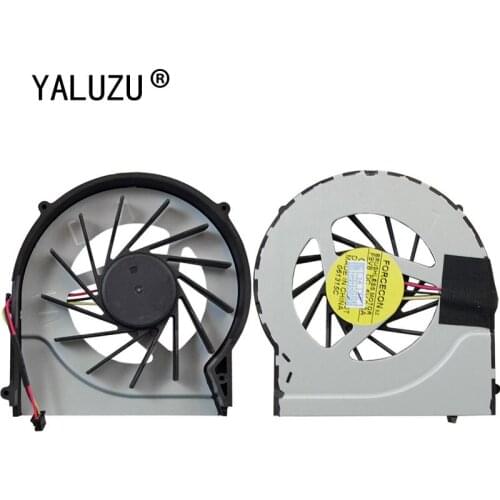 YALUZU New Laptop CPU Cooling Fan For HP Pavilion DV7-4000 DV6-3000 Notebook Computer Processor Cooler 3 Lines