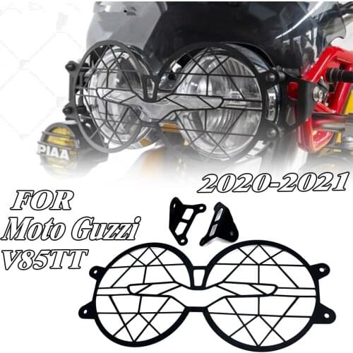 FOR MOTO GUZZI V85TT V85tt Motorcycle Headlight Protective Cover Metal Protective Plate 2019 2020 2021