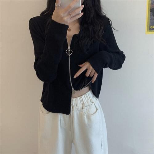 Woman Sweaters Femme Chandails Womens 2020 Knitwear Tup Cardigan Autumn Pull Hiver