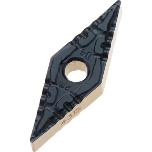 10PCS carbide inserts VNMG160404-PF VNMG160408-PF 4315 free shipping