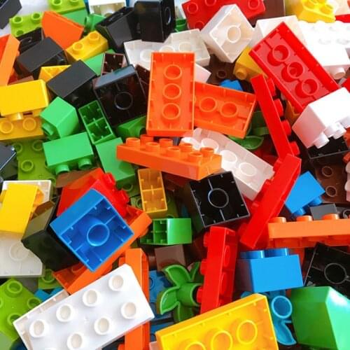 280PCS DIY Classic City Building Blocks Toys Creative Bricks Assemble Model Figures Educational Toys For Children Fit All Brands