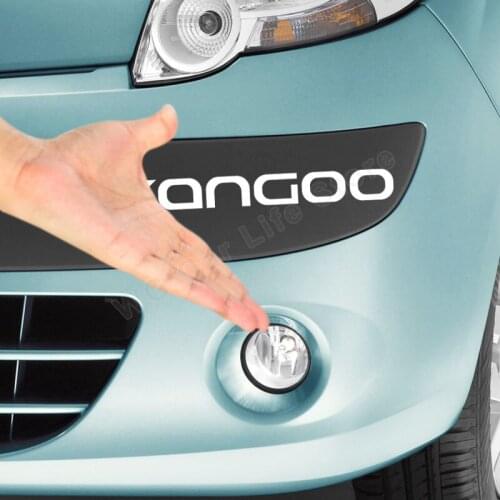 4pcs Car Windows Sports PVC Stickers For Renault Kangoo Automobile Decoration Sport Styling Tuning Vinyl Film Decals