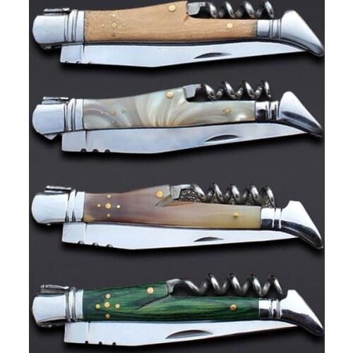 8.4''21.4cm 1pcs Outdoor Folding Steak Tableware Pocket Knife Portable Picnic Tool Camping Knife Self-defense Hunting Knife