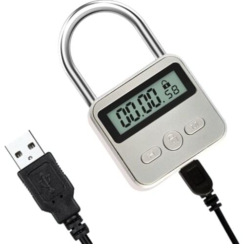 Digital Time Lock Bondage Timer Switch Fetish Electronic Timer BDSM Restraints Sex Toys For Couples Accessories Adult Game