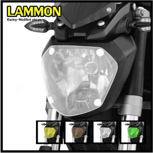 FOR YAMAHA MT-07 MT07 MT 07 2013-2017 14 15 16 Motorcycle Accessories Headlight Protection Guard Cover