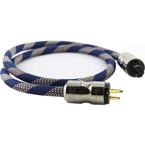 Hi-end 5N OFC Pure Copper Hifi Audio US Power cord cable, hifi AC Power cable