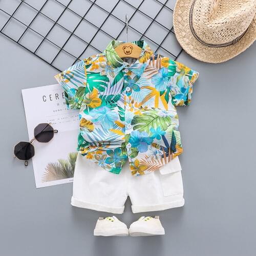 IENENS Cotton Shirts Pants Sets Baby Clothes Children Clothing Long Sleeve Suits Kids Plaid Blouses + Jeans Boys Outfits