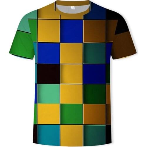 3D Printing Animal Cool Interesting T-shirt Mens Short Sleeve Summer Top T-shirt T-shirt Mens Fashion T-shirt