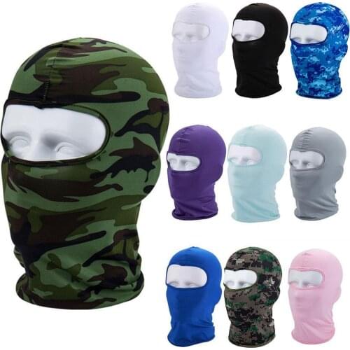 Outdoor Face Mask Motorcycle Unisex Tactical Mascara Ski Mask Cycling Fishing Running Full Face Mask Gangster Mask