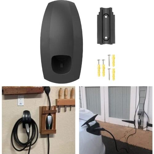 Wall Mount Charging Cable Organizer Holder Adapter US For Tesla Model 3 X S