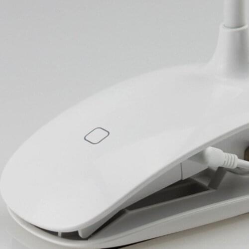 Portable Touched Control LED Desk Lamp USB Port & Power Adapter with Third Gear LED Eye Lamp 3W TN88