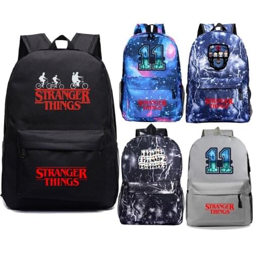Mochila Stranger Things Backpack Schoolbags Women Daily Rucksack Men Bagpack Teens Boys Girls Book Backpack Back To School Gifts