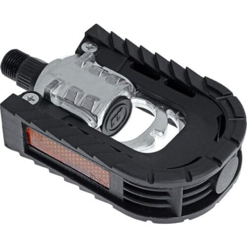 Bicycle Folding Pedal Folding Bike Pedal Aluminum Alloy Double Pedal for Mountain Bike Road Bike Bicycle Accessories