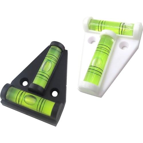 T-Type Spirit Level Plastic Measuring Vertical And Horizontal Adjuster Trailer Motorhome Boat Accessories Parts 1 piece