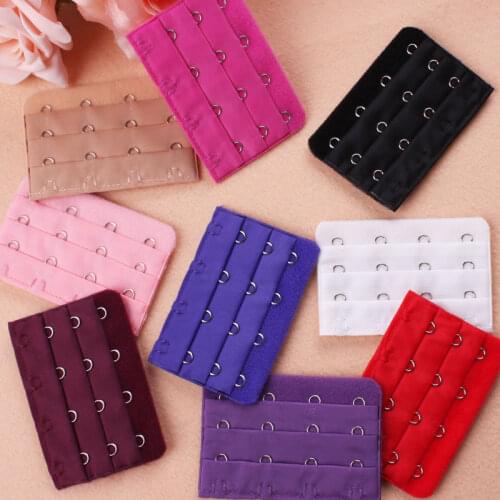 Extender underwear accessories four buttons lengthened bra extension 4 hook and eye tape belt back buckle rallonge soutien gorge
