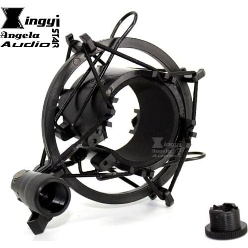 Universal Shock Mount Clip Holder Spider Microphone Stand Boom Clamp Studio Recording Mic Shockmount For BM 800 700 BM800 BM700