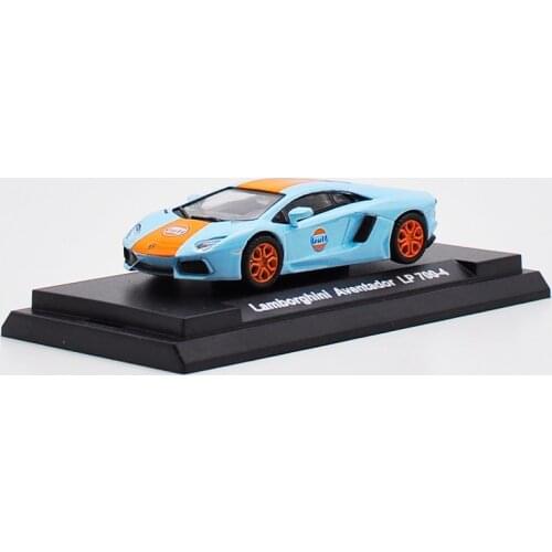 1:64 Lambo Aventador LP700-4 Gulf Diecast Model Car