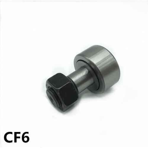 1pcs CF6 KR16 KRV16 Cam Follower Bolt-type Needle Roller Bearing M6X1 Wheel And Pin Bearing