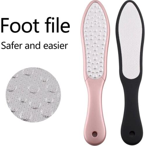 1pcs Professional Double Side Foot File Rasp Heel Grater Hard Dead Skin Callus Remover Pedicure File Foot Grater