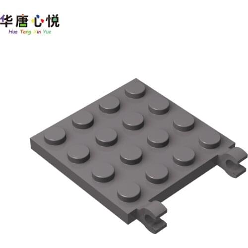 20PCS/Set 11399 MOC 4x4 Plate with Holder Vertical Bricks Assembles Accessories Parts Building Blocks Toys for Children Gifts