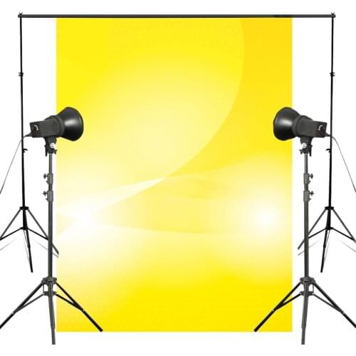5x7ft Bright Yellow White Photography Backdrop Dreamlike Children Photo Studio Backdrop Wall