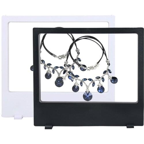 7.87*7.08inch Jewelry Display Bracelet Display Pearl Necklace Display Box Stand Banknote Photo Frame Display Case 3D Display