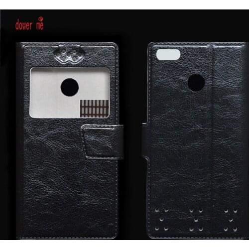 Dower me New Flip PU Leather Case Cover For Vernee Mix 2 Smartphone
