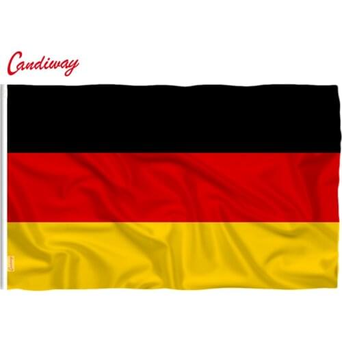 90 x 60cm Deutschland German flag flag parade polyester printed banners office activities NN008