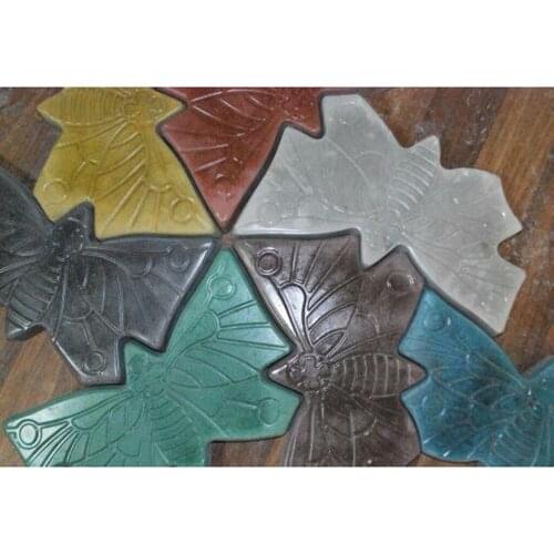 Butterfly Stepping Stone Mold Concrete Mold Garden Lawn Paver Walk Maker DIY