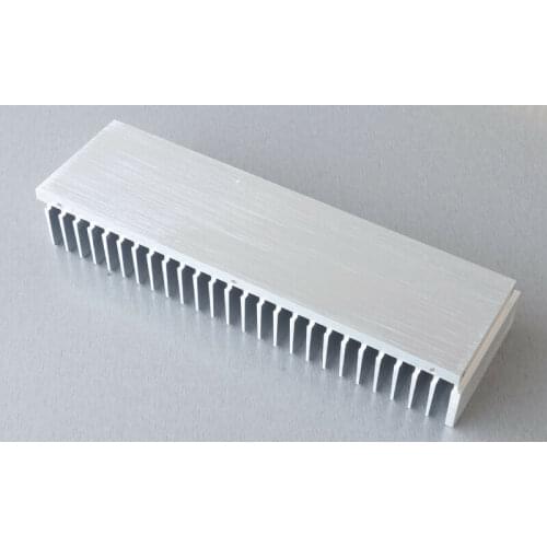 GZLOZONE 1pcs Full Aluminum Amplifier Radiator / Heatsink 263mm X 40mm X 80mm L14-47