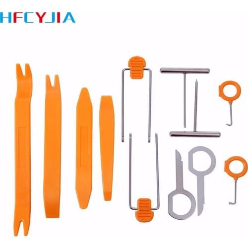 12 PCS Car Audio Installation Tools Panel Door Clip Panel Trim Radio Remove Repair Tool