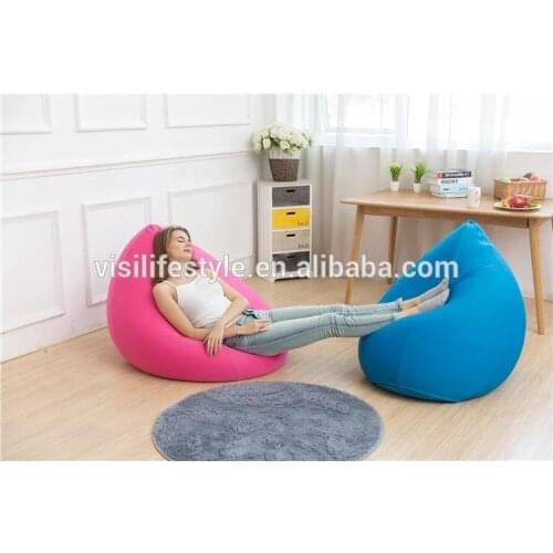 Classic pouf soft bean bag cover,teardrop indoor bean bag chair living room refill dropshipping
