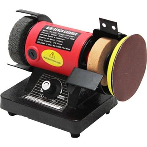 Bench Grinder Multifunctional Grinder Mini Desktop Household Mini Bench Grinder Polishing Machine Knife Grinder