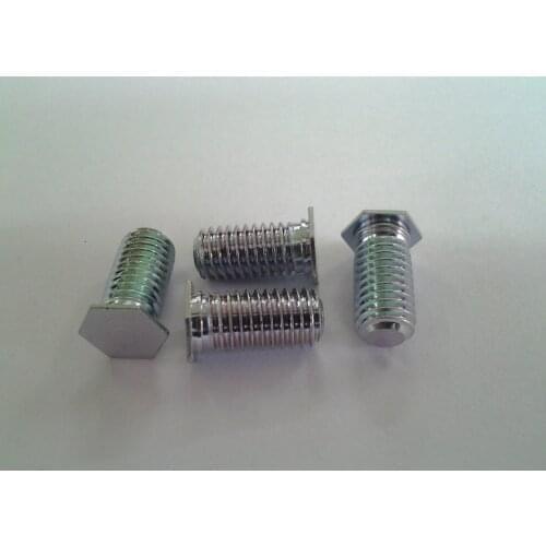 NFH-M6-10/12/14/15/16/18/20/25 Hexagon Head Studs,Steel,Zinc Plating,Min.Sheet Thickness1.3mm,Hole Size In Sheet6.0mm