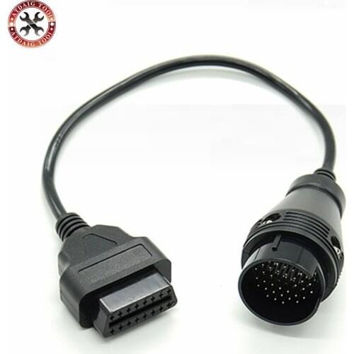 New Arrival MB 38Pin Cable Male To 16 Pin MB 38 PIN Diagnostic Cable OBDII Female Connector MB OBD2 Cable With 38Pin Interface