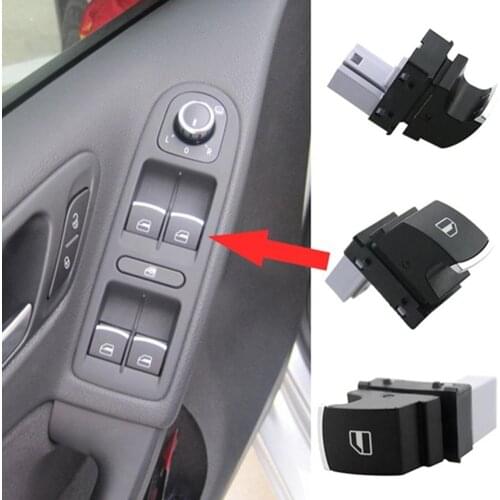 Electric Car Window Lifter Control Switch for VW Jetta Passat CC Golf 6 MK6