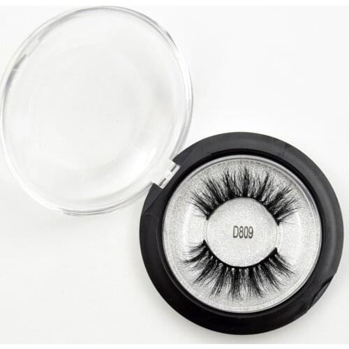 Eyelashes 3D Mink Lashes Handmade Cross Messy False Eye Lashes Extension Makeup Fake Eyelashes Full Strip Lashes Faux Cils D809