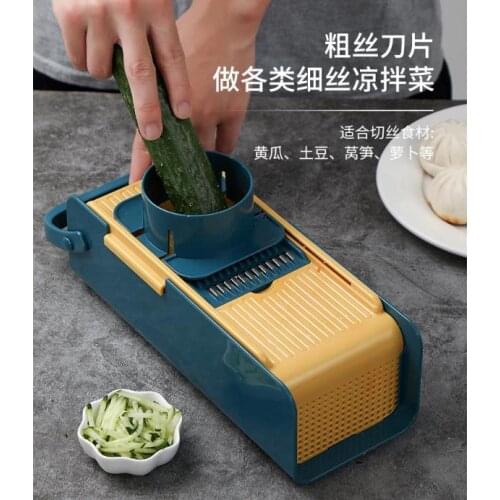 Manual Multifunctional Vegetable Cutter Fruit Slicer Vegetable Cutter Sets Food Slicer Kitchen Gadgets for Potato Carrot Onion