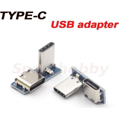 Type-C USB 90-Degree Angle Flight Control Air Terminal Adjustment Adapter Board For FPV HD Digital Image Transmission Flight