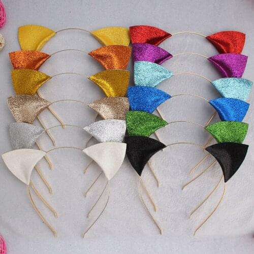 Party Headwear Cat Ear Hairband Headbands Hairhoops Girls Hair Accessories Cosplay Prop