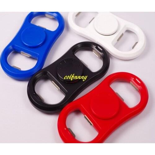 100pcs/lot Fast shipping Fidget Spinner style Bottle Opener Hand Spinner Beer Bottle Opener