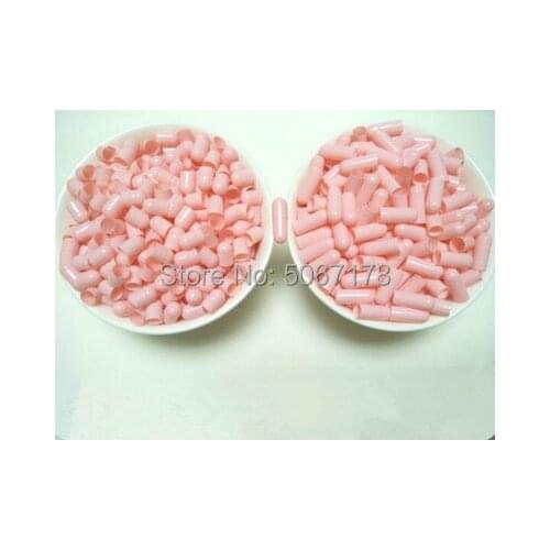 1000pcs Empty Capsule, Hollow Size 0# Medicinal Powder Storage Container,Seperated Capsules Shells,DIY Mask Refillable Bottle