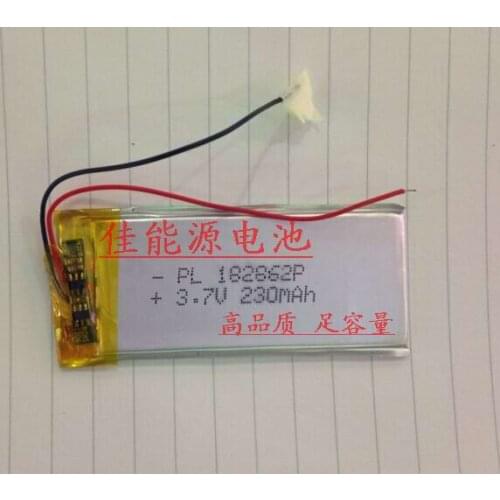 3.7V polymer lithium battery 182862 230MAH ultra-thin recording pen point reading pen toy counter Rechargeable Li-ion Cell