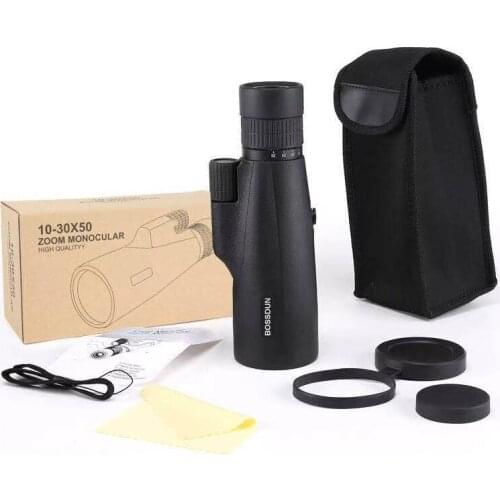 New10-30x50 Professional Powerful Binoculars Long range Large Eyepiece Telescope HD Concert Outdoor Camping Equipment